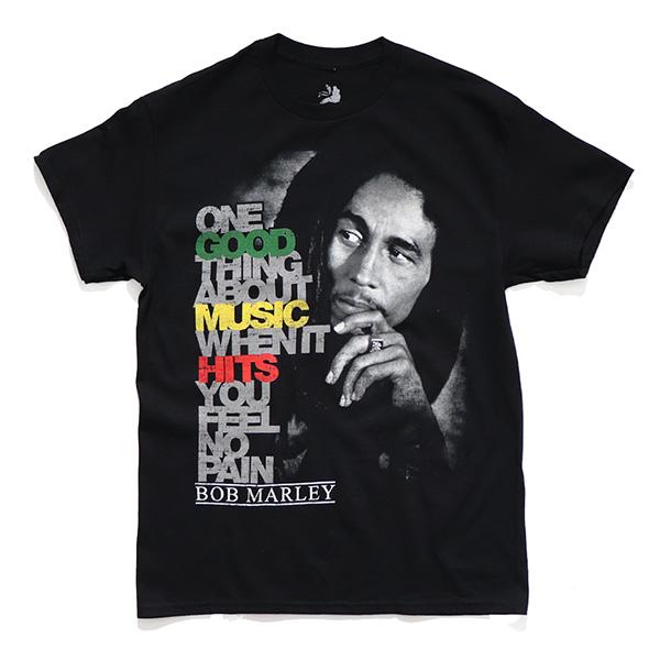 ボブ・マーリー【Bob Marley】GOOD MUSIC Tシャツ ロックT 半袖 レゲエ