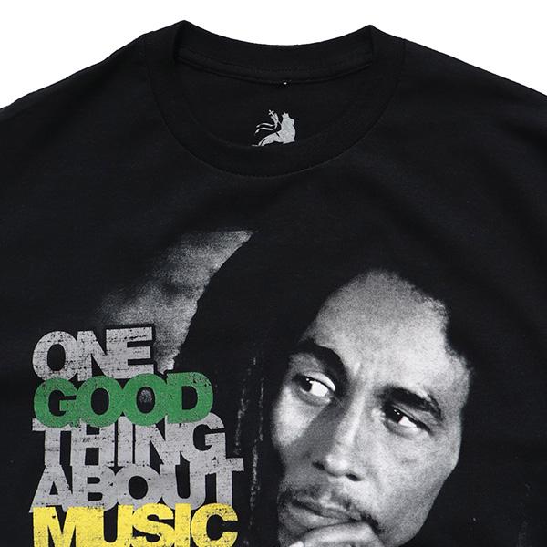 2XL ボブマーリー 半袖 スモークTシャツ REGGAE ジャマイカ ボブ・マーリー【Bob Marley】GOOD MUSIC Tシャツ ロックT 半袖