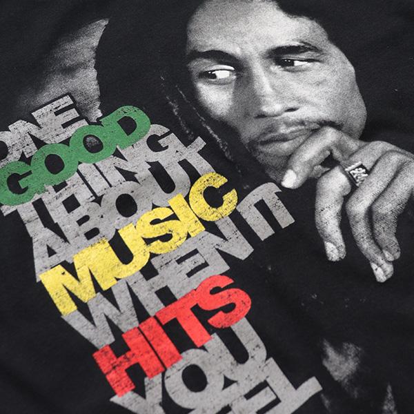 ボブ・マーリー【Bob Marley】GOOD MUSIC Tシャツ ロックT 半袖 レゲエ