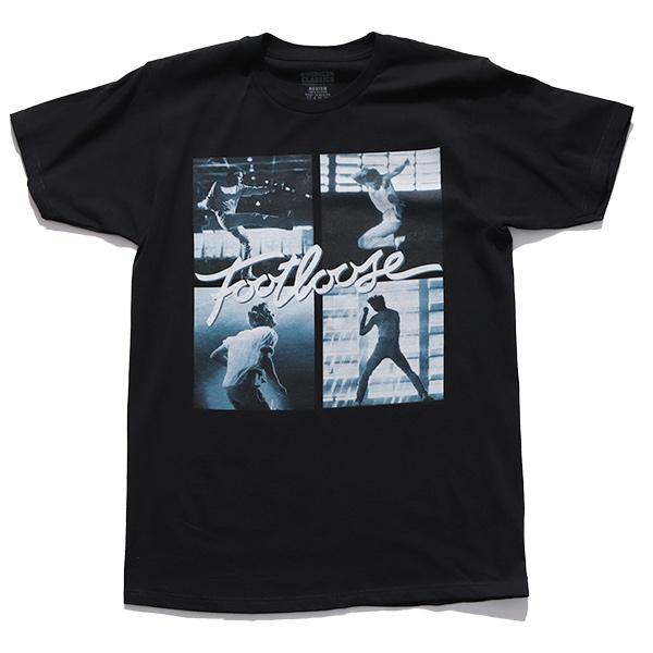 フットルース【FOOTLOOSE】TEE Tシャツ 半袖 ムービーT ロックT 映画