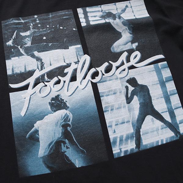 フットルース【FOOTLOOSE】TEE Tシャツ 半袖 ムービーT ロックT 映画
