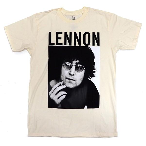 ジョン レノン【John Lennon】ジョンレノンプリントT NATURAL