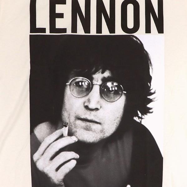 ジョン レノン John Lennon ジョンレノンプリントt Natural ナチュラル Tシャツ ロックt バンドt ヒップホップ ロゴt 正規品 本物 ネコポスのみ送料無料 Rock John Lennon Tee ボブズストア 通販 Yahoo ショッピング