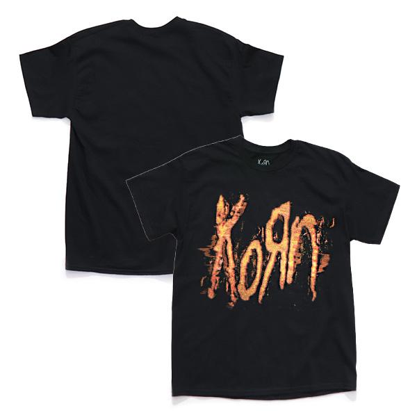 Korn コーン　ロックT バンドT サイズXL コーン【KORN 】KORN-LOGO TEE Tシャツ 半袖 ロックT バンドT ロック