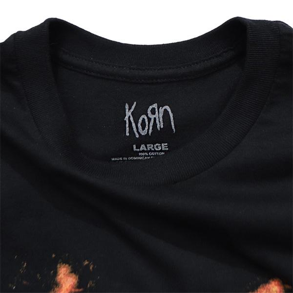 コーン【KORN 】KORN-LOGO TEE Tシャツ 半袖 ロックT バンドT ロック