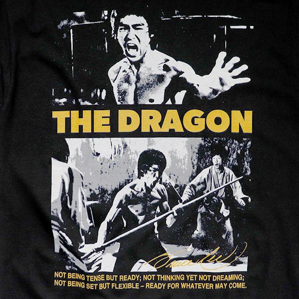 ブルース・リー【BRUCE LEE】THE DRAGON TEE Tシャツ 半袖 ロックT 