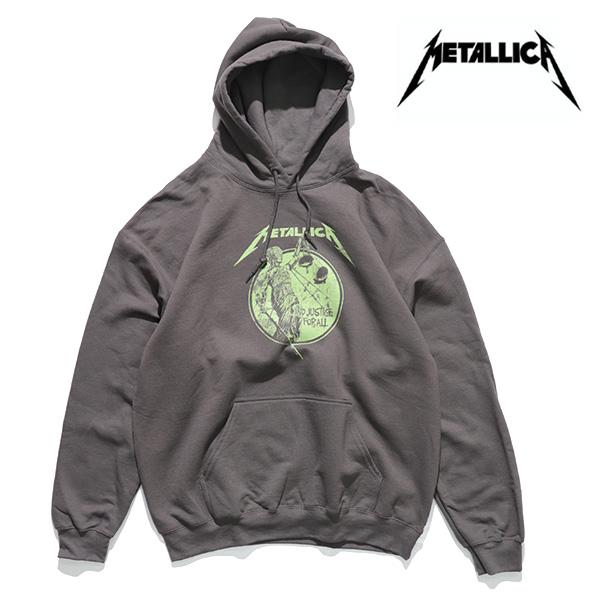 メタリカ【Metallica】HOODIE パーカー 長袖 フーディー プルオーバー ロック バンド アメリカ ヘヴィメタル・バンド ロックの