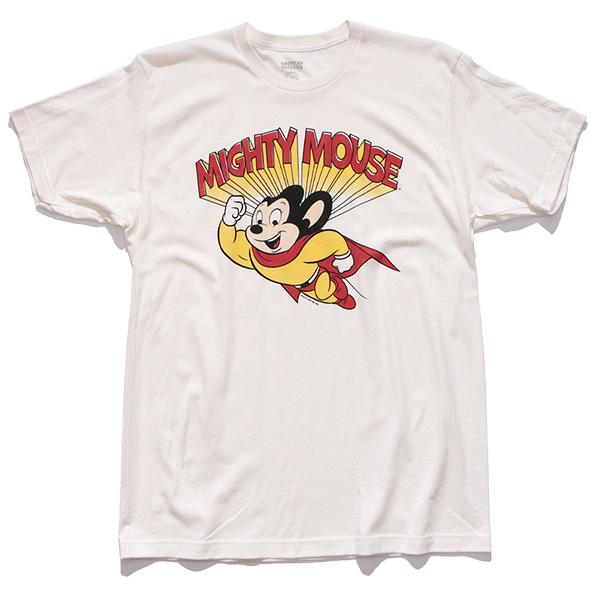 マイティ・マウス【MIGHTY MOUSE】TEE Tシャツ 半袖 ロックT