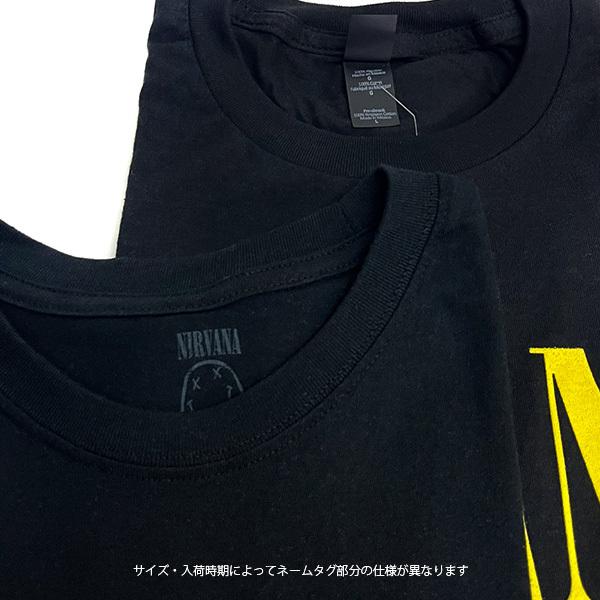 ニルヴァーナ【NIRVANA】SS TEE Tシャツ ブラック スマイル にこ