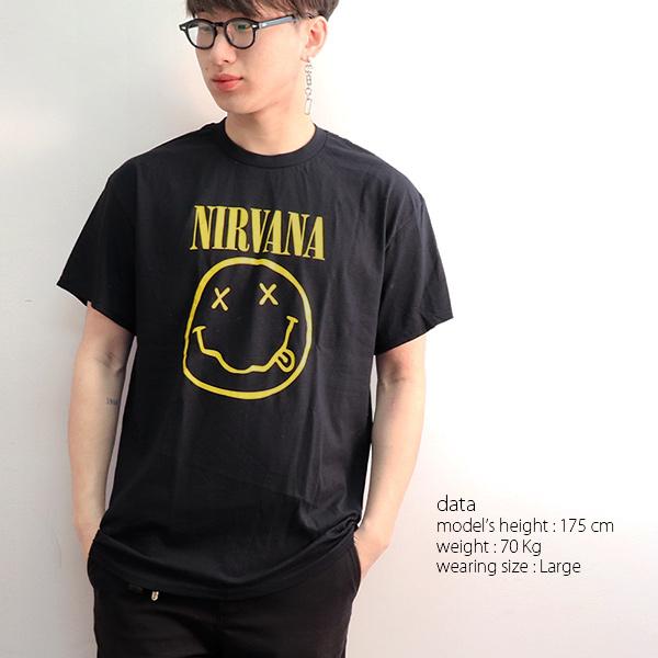 ニルヴァーナ【NIRVANA】SS TEE Tシャツ 半袖 ロックT バンドT ロック