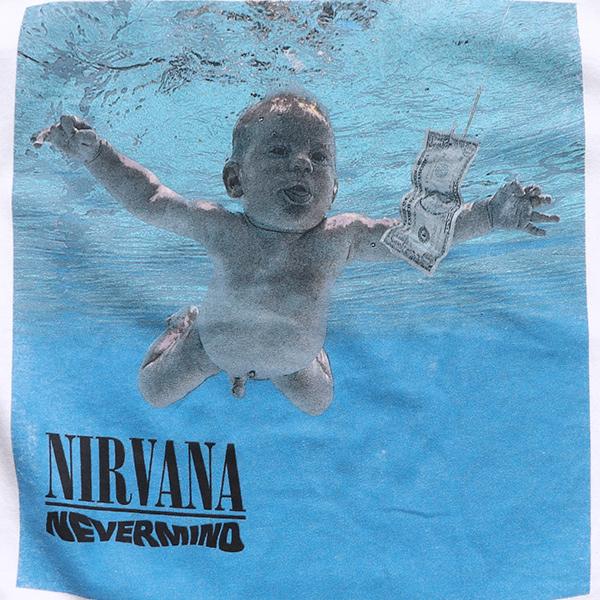 ニルヴァーナ【NIRVANA】Tシャツ ロックT バンドT NEVERMIND 半袖
