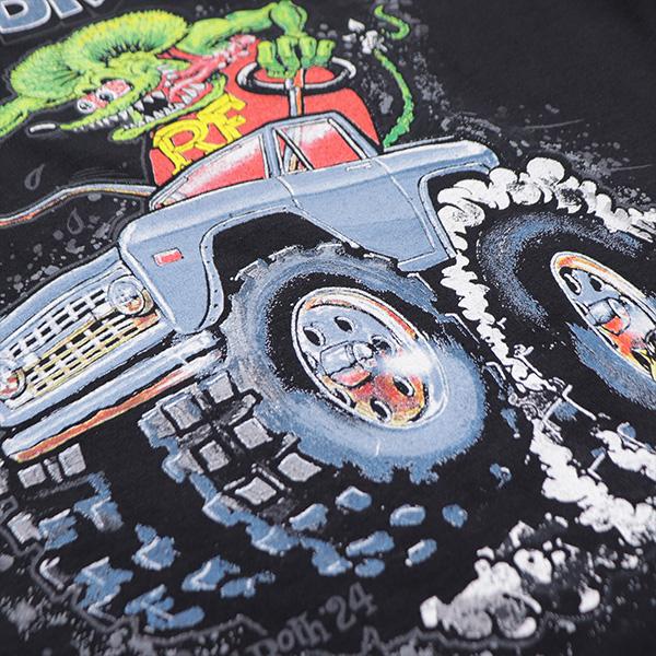 ラット フィンク【Rat Fink】RAT-BRONCO Tシャツ 半袖 ロックT バンドT