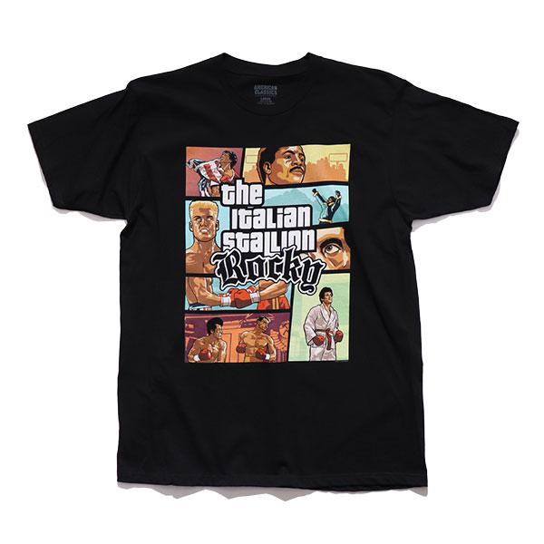 ロッキー【ROCKY】TEE Tシャツ 半袖 ムービーT 映画 シルヴェスター