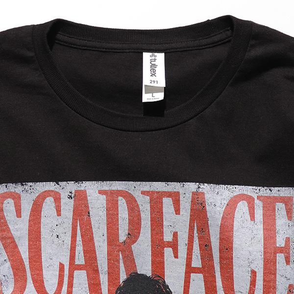 スカーフェイス 【SCAR FACE】L/S TEE BLACK ロンT 長袖 映画 スカーフェイス 【SCAR FACE】L/S TEE BLACK ロンT 長袖 映画