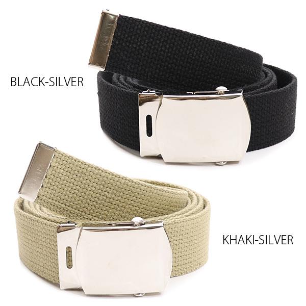 Rothco 54" Web Belt – Military Style Canvas Belt With Metal Buckle, Khaki