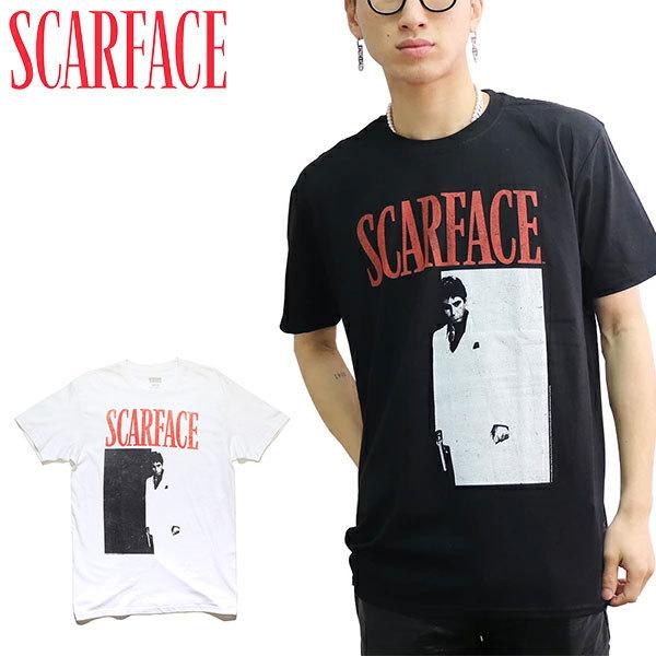 スカーフェイス Scar Face S S Tee Scar Face Basic メンズ Tシャツ アル パチーノ 映画 半袖 ムービーt ネコポス発送のみ送料無料 Scar Basic Tee ボブズストア 通販 Yahoo ショッピング