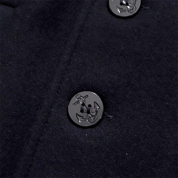 ショット【Schott】740US PEACOAT ピーコート アウター ジャケット ウール メンズ ネイビー オリーブ オックスフォード 日本別注 カジュアル ビジネスコートの画像