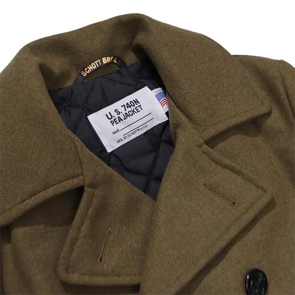 【極美品】Schott ショット 740US ピーコート / サイズ38 極美品】Schott ショット 740US ピーコート / サイズ38 極美品】Schott