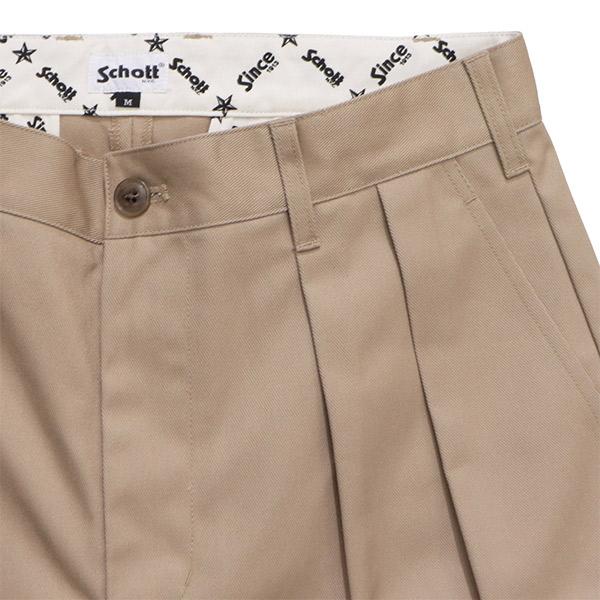 SCHOTT（ショット） ショット【Schott】3126039 DOUBLE PLEATED T/C