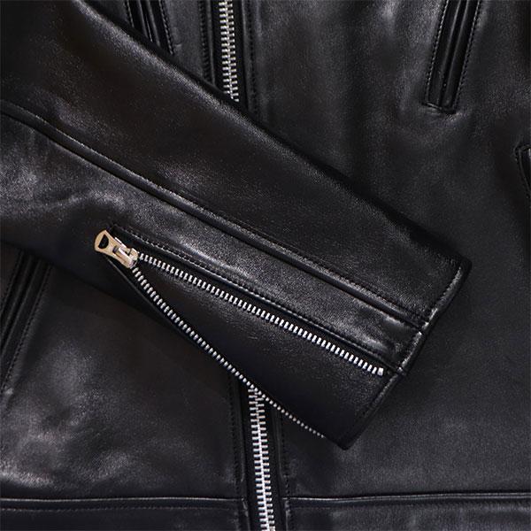 ショット【Schott】3101048 NEW DOUBLE BREAST RIDERS ダブル ブレスト ライダース アウター ジャケット 羊革 メンズ 本革 レザージャケット 革ジャン バイクの画像
