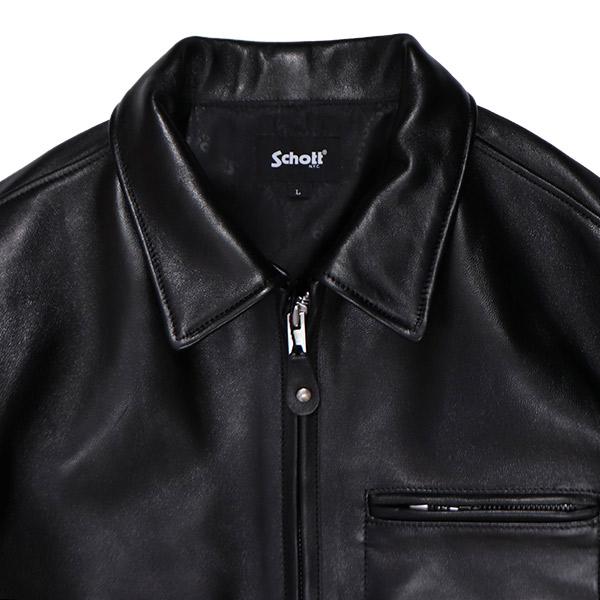 SCHOTT schott レザー ジャケット3121034 黒 ショット 楽天市場】[送料無料]Schott : LEATHER TRACKER JACKET
