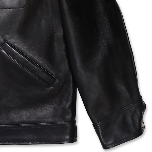 ショット【Schott】3121034 LEATHER TRACKER JACKET レザートラッカージャケット アウター ジャケット 羊革 メンズ 本革 レザージャケット 革ジャンの画像