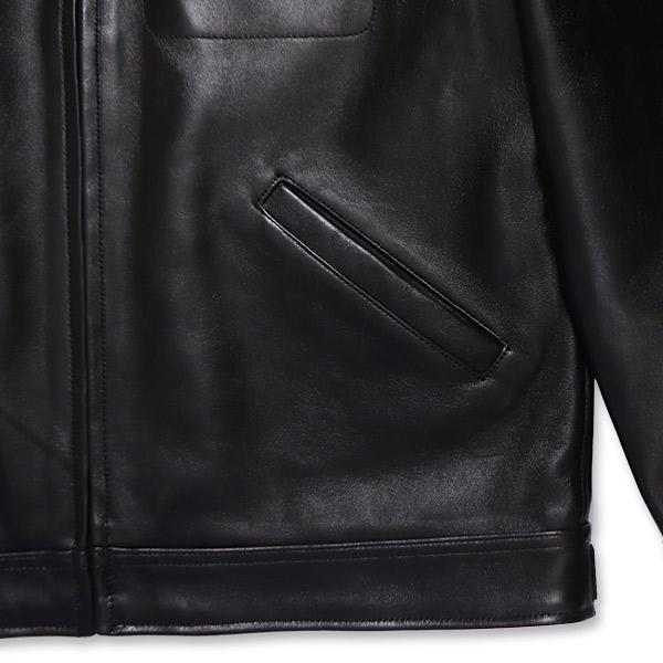 ショット【Schott】3121034 LEATHER TRACKER JACKET レザートラッカージャケット アウター ジャケット 羊革 メンズ 本革 レザージャケット 革ジャンの画像