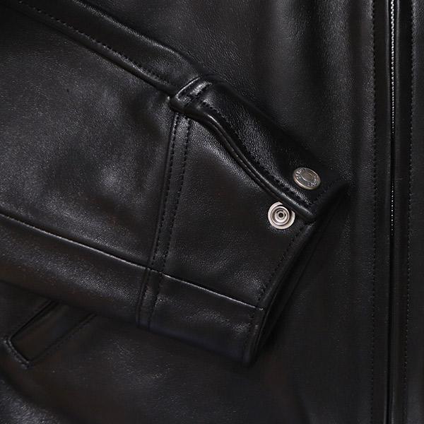 ショット【Schott】3121034 LEATHER TRACKER JACKET レザートラッカージャケット アウター ジャケット 羊革 メンズ 本革 レザージャケット 革ジャンの画像