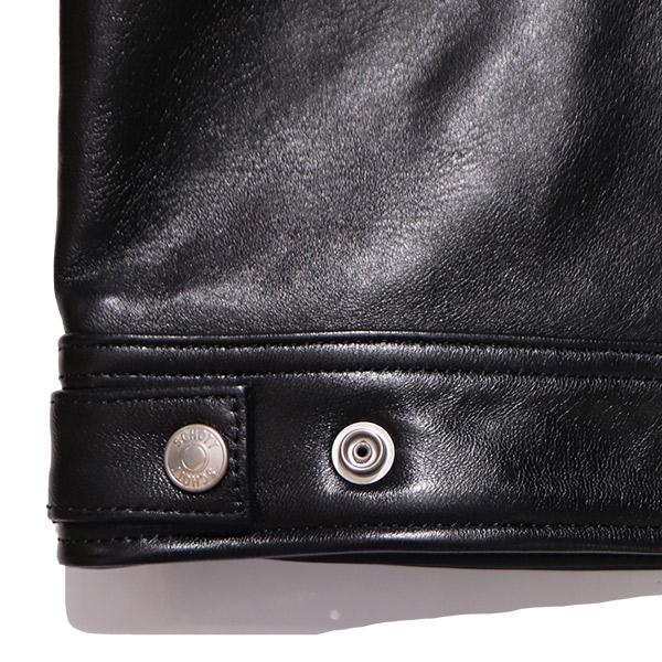 ショット【Schott】3121034 LEATHER TRACKER JACKET レザートラッカージャケット アウター ジャケット 羊革 メンズ 本革 レザージャケット 革ジャンの画像