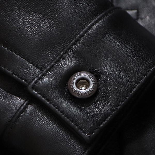 ショット【Schott】SHEEP LEATHER 1st TRACKER JACKET シープレザー トラッカージャケット アウター ジャケット 羊革 メンズ 本革 レザージャケット 革ジャンの画像