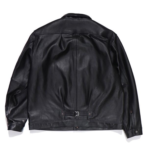 ショット【Schott】SHEEP LEATHER 1st TRACKER JACKET シープレザー トラッカージャケット アウター ジャケット 羊革 メンズ 本革 レザージャケット 革ジャンの画像