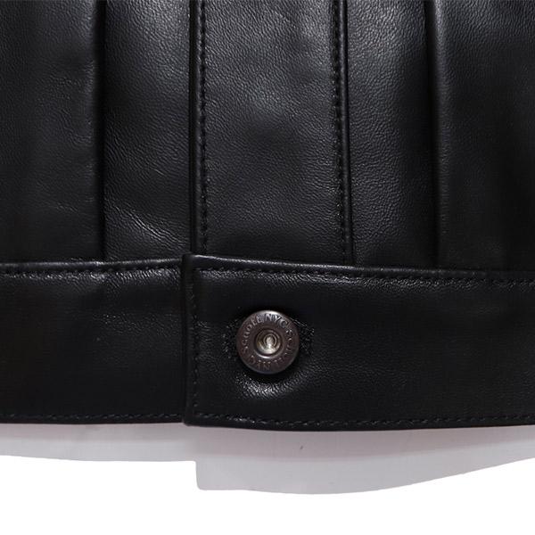 ショット【Schott】SHEEP LEATHER 1st TRACKER JACKET シープレザー トラッカージャケット アウター ジャケット 羊革 メンズ 本革 レザージャケット 革ジャンの画像