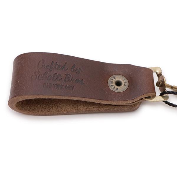 ショット【Schott】782-5970024 WALLET CHAIN ウォレット チェーン 牛革 レザー小物 アクセサリー 財布チェーン メンズ おしゃれ 日本製 アメカジ ギフトの画像