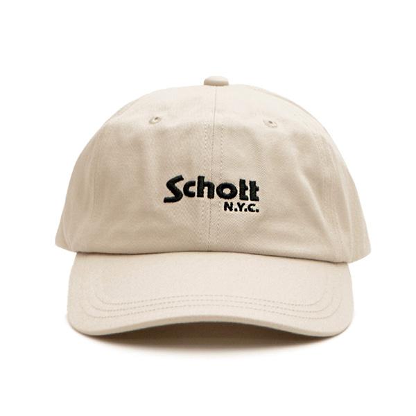 ショット【Schott】SC006 TWILL CAP ツイルキャップ ローキャップ キャップ コットン  帽子 CAP サイズ調節可能 ユニセックス カジュアル【ネコポス発送】 | SCHOTT | 05