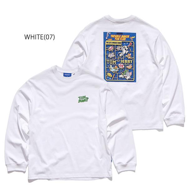 シークエンズ【SEQUENZ】TJ PLASTIC MODEL L/S TEE トムとジェリー ロンT 長袖 クルーネック プリント キャラクター ユニセックス【ネコポス発送】 | SEQUENZE | 07