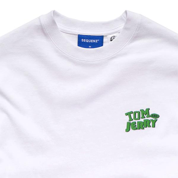 シークエンズ【SEQUENZ】TJ PLASTIC MODEL L/S TEE トムとジェリー ロンT 長袖 クルーネック プリント キャラクター ユニセックス【ネコポス発送】 | SEQUENZE | 08