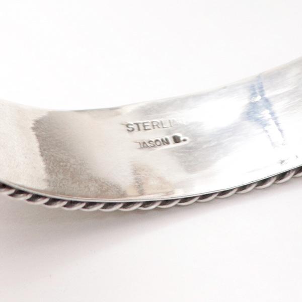 ジェイソン・バヘ【Jason Bahe】NAVAJO 080249 バングル シルバーアクセサリー インディアンジュエリー ナバホ族 ユニセックス アクセサリー ギフト |  | 05