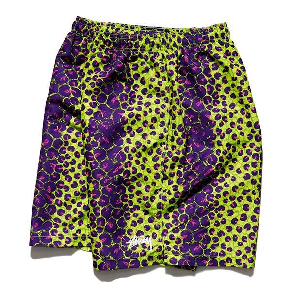 STUSSY ステューシー/STUSSY 113110 LEOPARD WATER SHORT メンズ