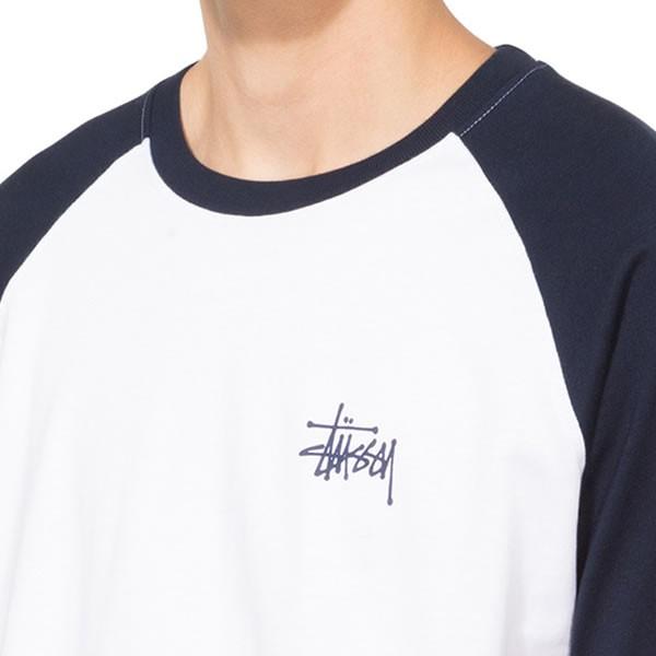 ステューシー Stussy Basic Stussy Raglan メンズ スチューシー ラグラン 7分丈 Tシャツ Stussy Stsy Raglan ボブズストア 通販 Yahoo ショッピング