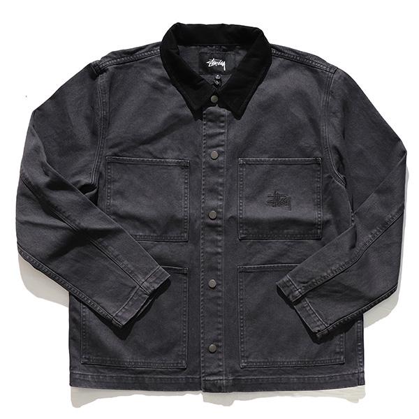STUSSY ステューシー【STUSSY】115510 HEAVY WASH CHORE JACKET