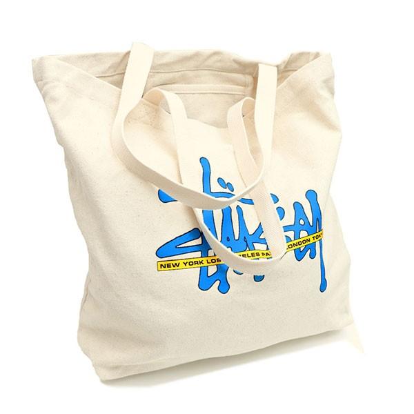 STUSSY SUMMERトートバッグ BIGキャンバストートバッグ【STUSSY 2010 SUMMER COLLECTION e