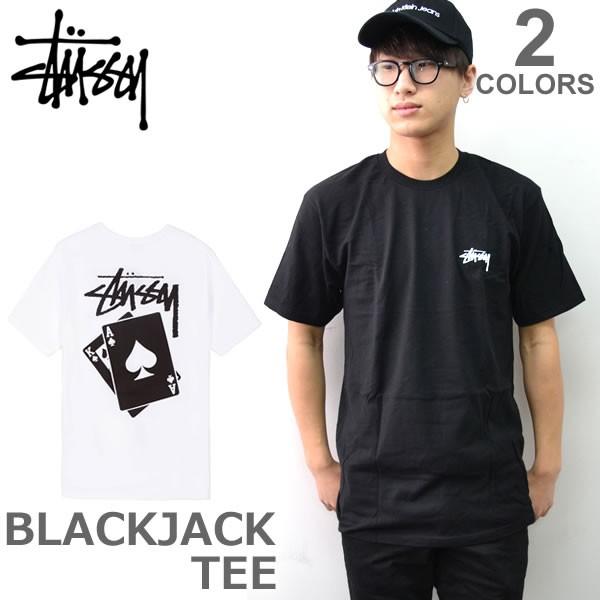 ステューシー Stussy メンズ Tシャツ Blackjack Tee スチューシー 半袖 カットソー Stussy トップス 人気 Stsy Tee ボブズストア 通販 Yahoo ショッピング