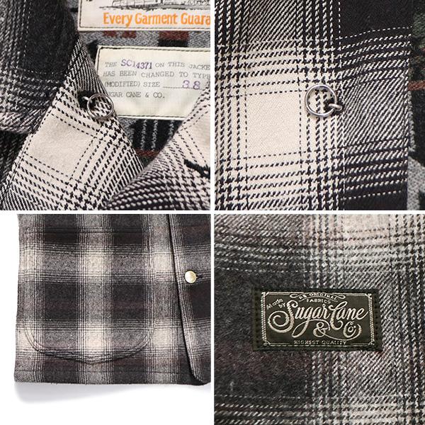 SUGAR CANE シュガーケーン【SUGAR CANE】SC15843 WOOL JACQUARD WORK