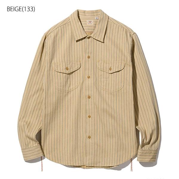 SUGAR CANE シュガーケーン【SUGAR CANE】COKE STRIPE WORK SHIRT