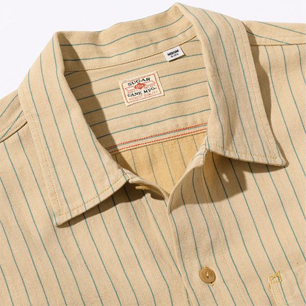 SUGAR CANE シュガーケーン【SUGAR CANE】COKE STRIPE WORK SHIRT
