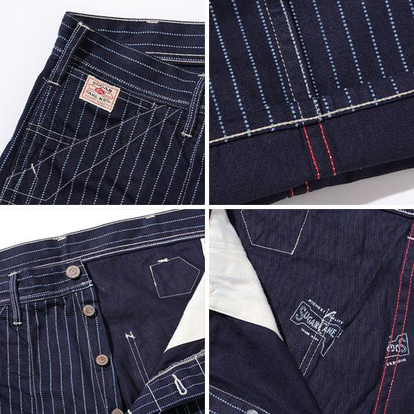 SUGAR CANE シュガーケーン【SUGAR CANE】SC40786A 9oz. WABASH STRIPE 