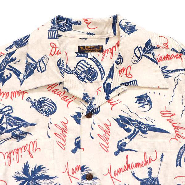 SUN SURF サンサーフ【SUN SURF】SS29582 CORDUROY OPEN SHIRT 長袖