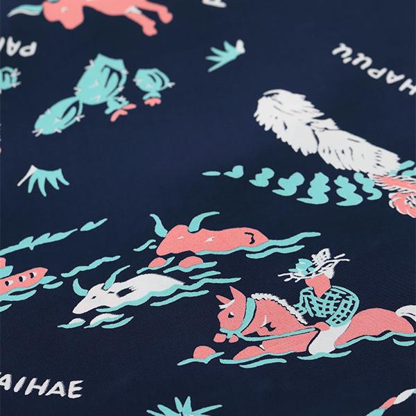 SUN SURF サンサーフ【SUN SURF】RAYON HAWAIIAN SHIRT “PANIOLA TOWN