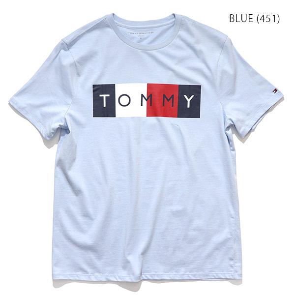 トミーヒルフィガー【TOMMY HILFIGER】ロゴ プリント Tシャツ 半袖 クルーネック カットソー コットン メンズ レディース US規格【ネコポス発送無料】｜bobsstore｜07