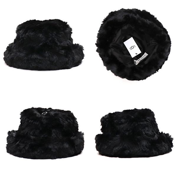 UGG（アグ） 【UGG/アグ】100812 W FAUX FUR BUCKET HAT バケット